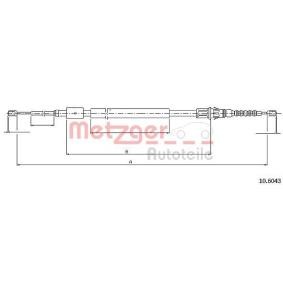 Acquista Cavo freno a mano da METZGER 10.6043 a buon mercato per soli 17,96 €
