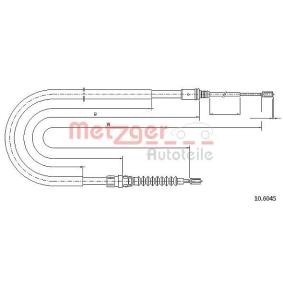 Acquista Cavo freno a mano da METZGER 10.6045 a buon mercato per soli 15,86 €