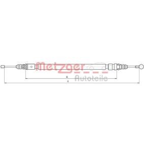 Acquista Cavo freno a mano da METZGER 10.6235 a buon mercato per soli 18,05 €