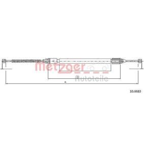 Acquista Cavo freno a mano da METZGER 10.6683 a buon mercato per soli 13,44 €