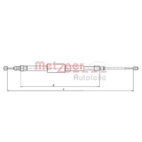 Acquista Cavo freno a mano da METZGER 10.6687 a buon mercato per soli 19,89 €