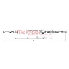 Acquista Cavo freno a mano da METZGER 10.7381 a buon mercato per soli 16,54 €