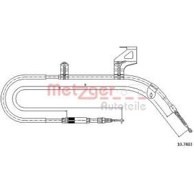 Acquista Cavo freno a mano da METZGER 10.7483 a buon mercato per soli 42,59 €