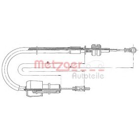 Gaszug von METZGER günstig für 20,45 €