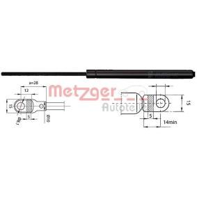 Compre Mola pneumática, capot do motor da METZGER 2110213 a um preço baixo por 17,39 €