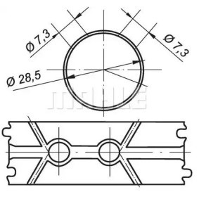 Lagerbuchse, Pleuel 001 BS 19207 300