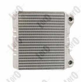 Compre Permutador de calor, aquecimento do habitáculo da ABAKUS 003-015-0009-B a um preço baixo por 23,82 €