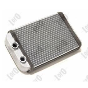 Compre Permutador de calor, aquecimento do habitáculo da ABAKUS 003-015-0011-B a um preço baixo por 26,54 €
