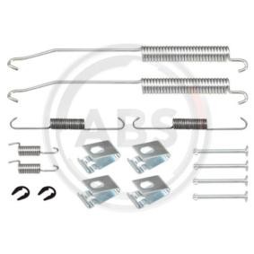 Compre Kit de accesorios de las zapatas de freno de A.B.S. online para NP300 Navara Pick-up (D23) a precios moderados