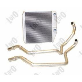 Acquista Scambiatore calore per riscaldamento abitacolo da ABAKUS 009-015-0008-B-A a buon mercato per soli 39,56 €