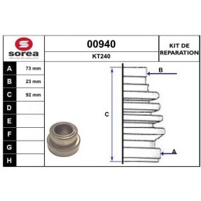 Acquista Kit cuffia, semiasse da SNRA 00940 a buon mercato per soli 14,94 €