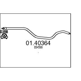 Abgasrohr 01.40364