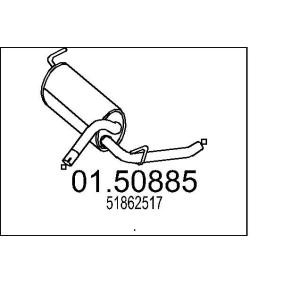 Mittelschalldämpfer 01.50885