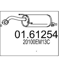 Endschalldämpfer 01.61254