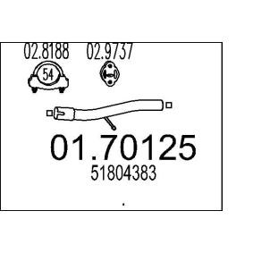 Abgasrohr 01.70125