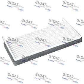 Compre Filtro de habitáculo de SIDAT online para 121 II (DB) a precios moderados