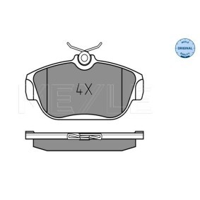 Kühlerschlauch für MERCEDES-BENZ von MEYLE