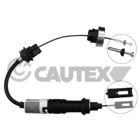 Compre Cabo de aço, accionamento da embraiagem da CAUTEX 019031 a um preço baixo por 111,43 €
