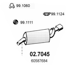 Endschalldämpfer 02.7045