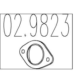Dichtung, Abgasrohr 02.9823