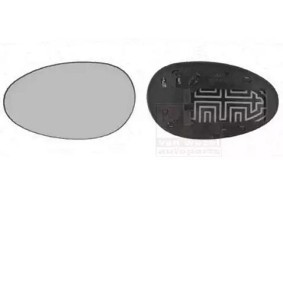 Comprar Cristal de espejo, retrovisor exterior de VAN WEZEL 0211837 a bajo precio de 14,14 €