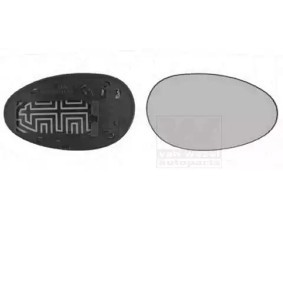 Comprar Cristal de espejo, retrovisor exterior de VAN WEZEL 0211838 a bajo precio de 14,96 €