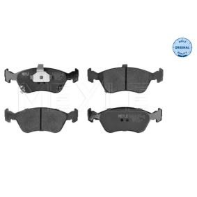 Achetez des Plaquettes de frein MEYLE 025 219 7617/W à prix pour 26,16 €