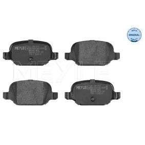 Achetez des Plaquettes de frein MEYLE 025 236 0113 à prix pour 25,41 €
