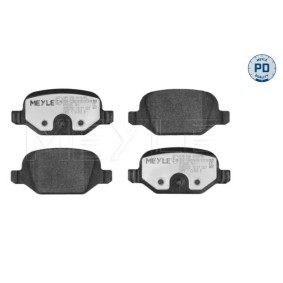 Achetez des Plaquettes de frein MEYLE 025 236 0113/PD à prix pour 24,12 €