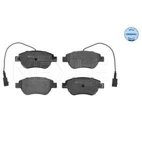 Achetez des Plaquettes de frein MEYLE 025 237 0617/W à prix pour 28,39 €