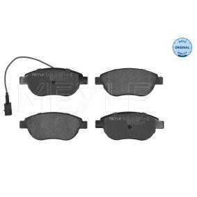 Achetez des Plaquettes de frein MEYLE 025 237 0919/W à prix pour 31,30 €