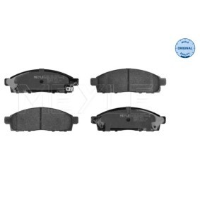 Achetez des Plaquettes de frein MEYLE 025 245 2916/W à prix pour 33,39 €
