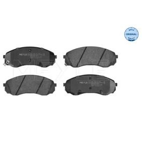 Compre Pastilhas de travão da MEYLE 025 245 9717/W a um preço baixo por 37,84 €