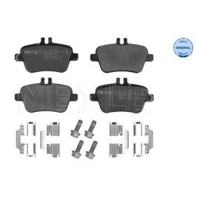 Achetez des Plaquettes de frein MEYLE 025 248 4818 à prix pour 39,71 €