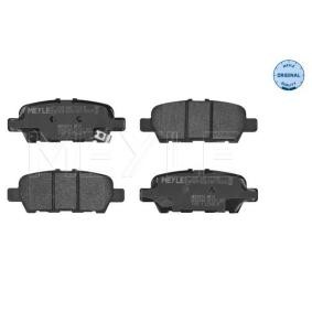 Achetez des Plaquettes de frein MEYLE 025 248 7113/W à prix pour 25,89 €