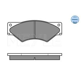 Acquista Kit pastiglie freni da MEYLE 025 291 0720/W a buon mercato per soli 61,44 €