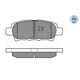 Acquista Kit pastiglie freni da MEYLE 025 291 7729/S a buon mercato per soli 69,27 €