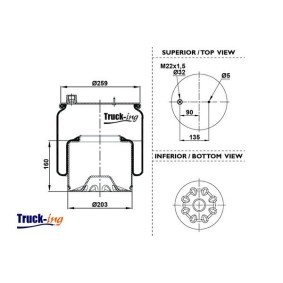 Acquista Soffietto, Sospensione pneumatica da Montcada 0296090 a buon mercato per soli 564,59 €