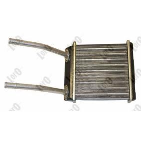 Compre Radiador de calefacción de ABAKUS online para Astra F Caravan (T92) a precios moderados