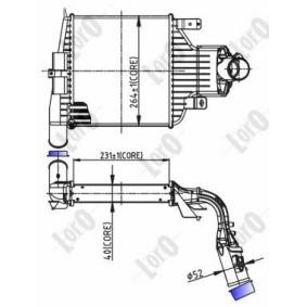 Köp Intercooler av ABAKUS 037-018-0018 till det låga priset 1649,28 kr