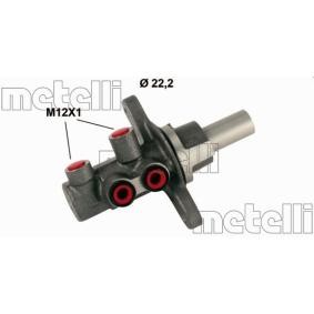 Hauptbremszylinder 05-0841 von METELLI günstig für 107,63 € online kaufen
