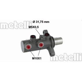 Acquista Cilindro maestro del freno da METELLI 05-0870 a buon mercato per soli 209,64 €