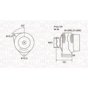 Lichtmaschine für LANCIA von MAGNETI MARELLI