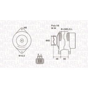 Lichtmaschine 063731607010 von MAGNETI MARELLI günstig für 175,82 € online kaufen