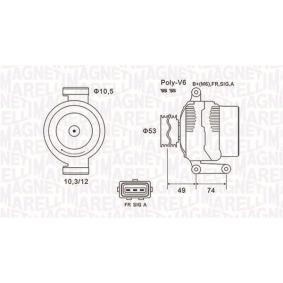 Lichtmaschine 063731638010 für JAGUAR