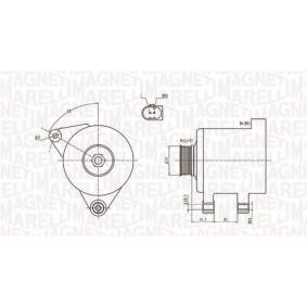 Lichtmaschine 063731664010 von MAGNETI MARELLI günstig für 181,59 € online kaufen