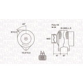 Lichtmaschine 063731790010 von MAGNETI MARELLI günstig für 145,17 € online kaufen