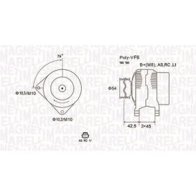 Kjøp Dynamo av MAGNETI MARELLI 063731865010 til den lave prisen 2730,66 NOK
