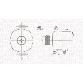 Köp Generator av MAGNETI MARELLI 063731869010 till det låga priset 2138,80 kr