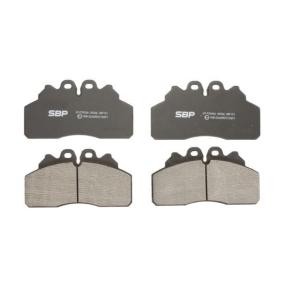 Acquista Kit pastiglie freni da SBP 07-P29256 a buon mercato per soli 56,22 €